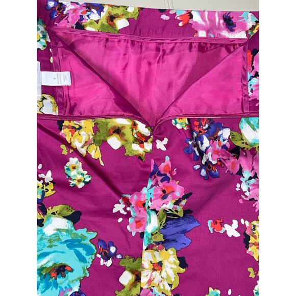 Charter Club Bright Floral Column Skirt size 6 - Picture 8 of 11